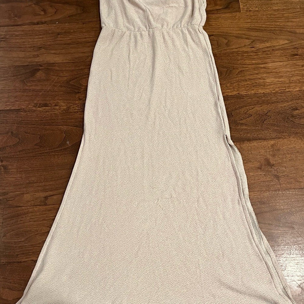 Surf Gypsy Light Beige Maxi Dress. NWT.